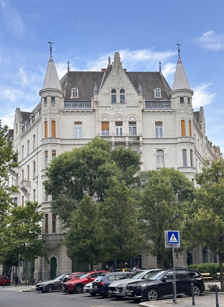 Ornate Hungarian Parliament building