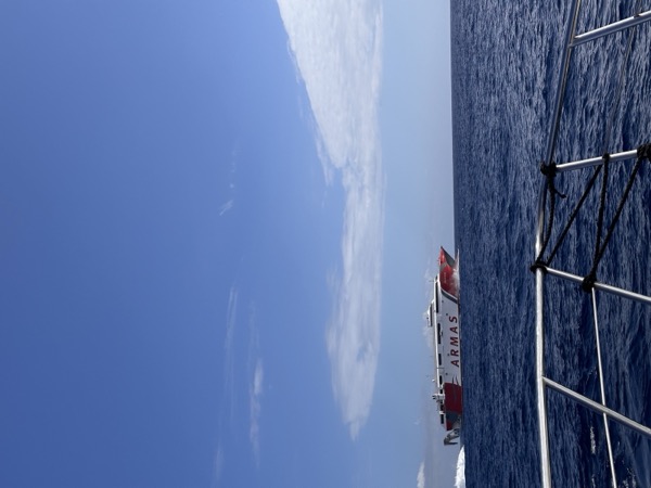 Naviera Armas ferry at sea
