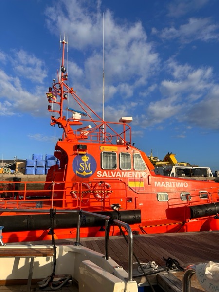 Salvamento Marítimo rescue boat