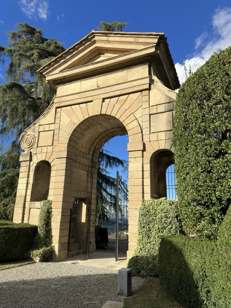Classical arch garden