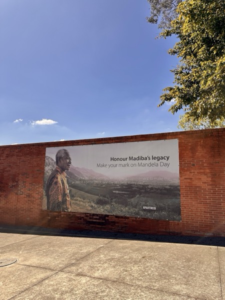 Mandela Day mural