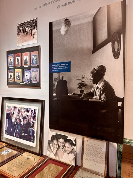 Mandela museum exhibit