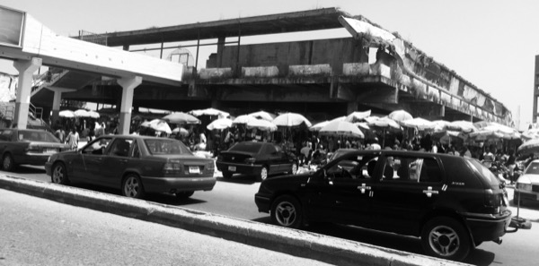 Market under the overpass