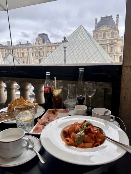 Lunch at the Louvre