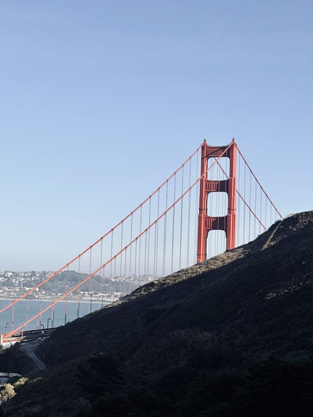 Golden Gate Bridge from the Marin Headlands